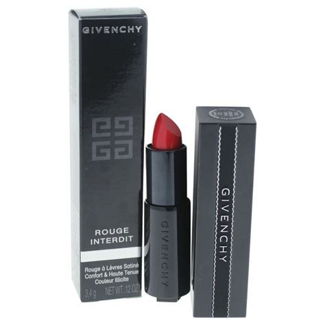 givenchy rouge interdit vinyl lipstick n13|givenchy rouge interdit temptation black.